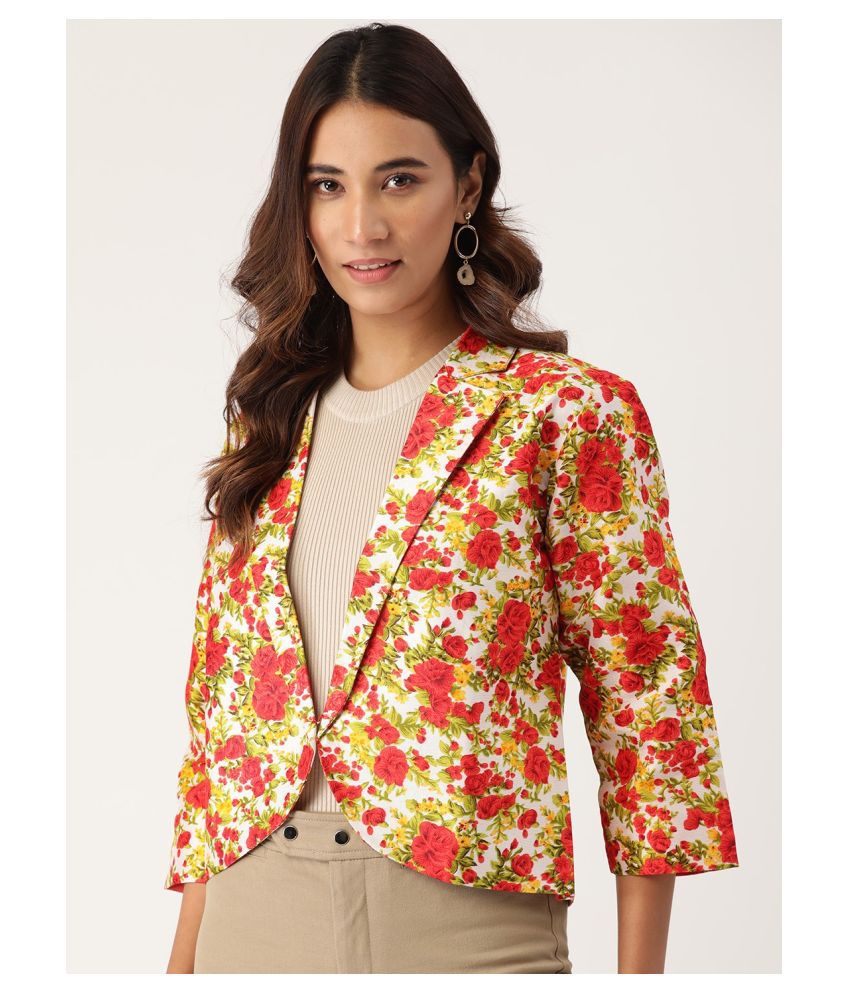Buy Cottinfab Silk Red Jackets Online at Best Prices in India - Snapdeal