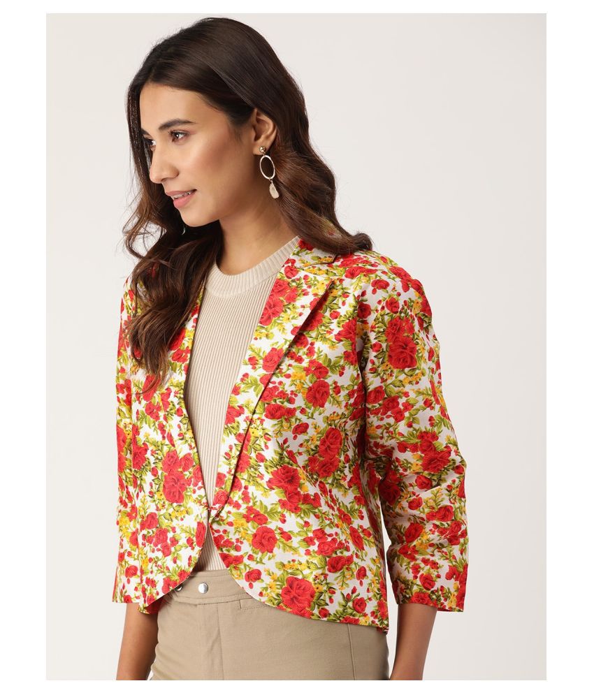 Buy Cottinfab Silk Red Jackets Online at Best Prices in India - Snapdeal