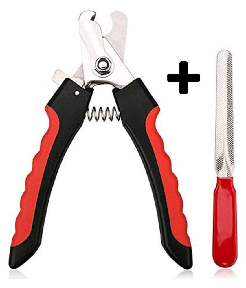 Pet Zone India JSK Dog Nail Cutter and Clipper for Cats Dogs Large size + Free Nail Filer Color May Vary