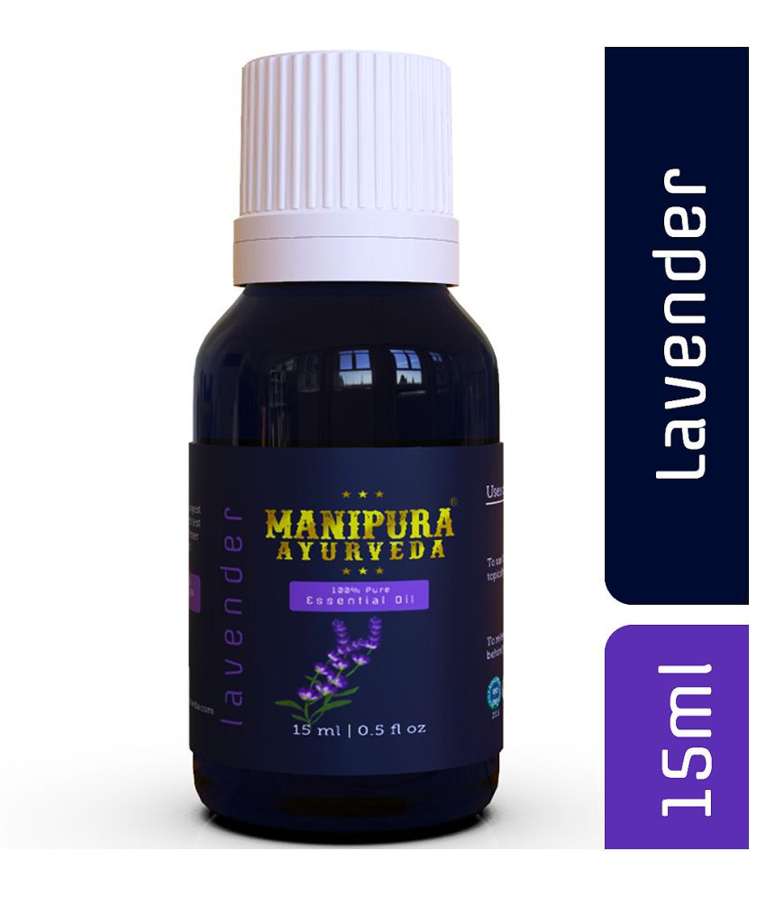 Manipura Ayurveda 100% Pure Lavender Essential Oil 15 mL