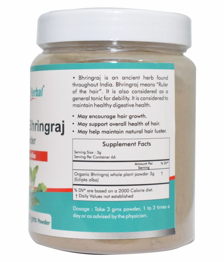 Way2herbal Organic Bhringraj Powder 200 Gm Buy Way2herbal Organic Bhringraj Powder 200 Gm At 0997