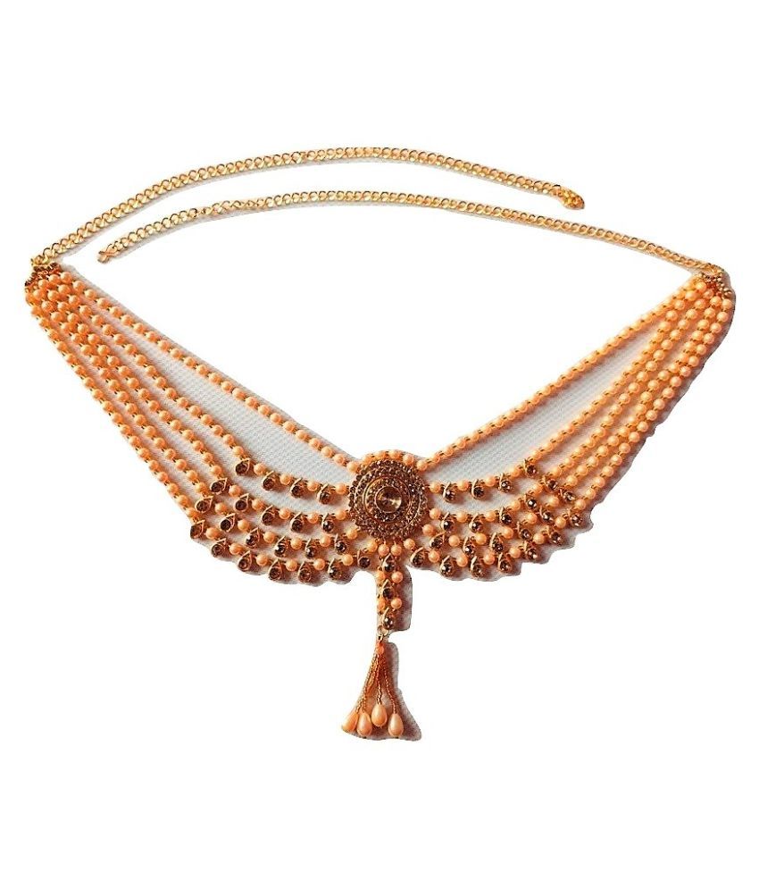 WomenSky Stylish kamarpatta ottiyanam kamarband for Women Wedding: Buy WomenSky Stylish 