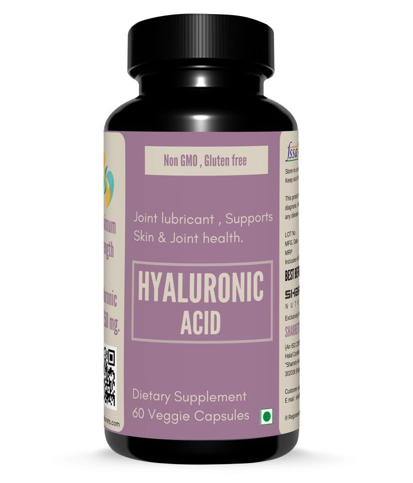 SHARRETS NUTRITIONS Hyaluronic acid supplements for joints 250mg 60 no