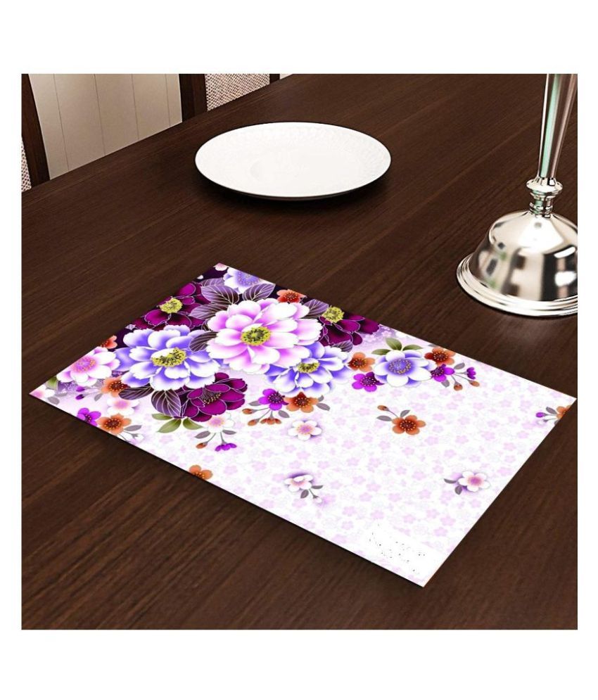     			Revexo Set of 6 PVC Table Mats