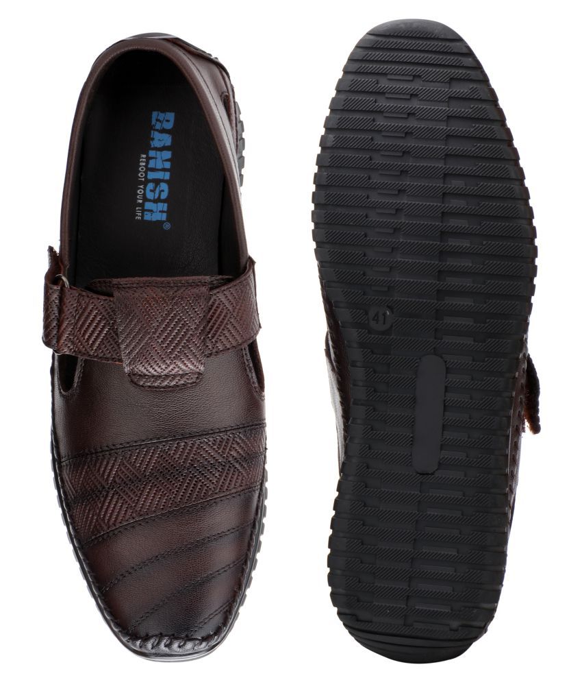 banish leather sandals