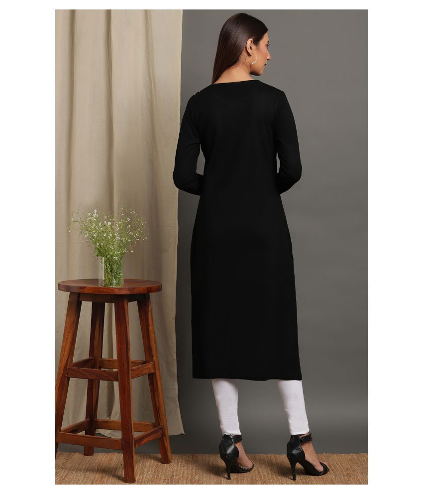 janasya black kurti