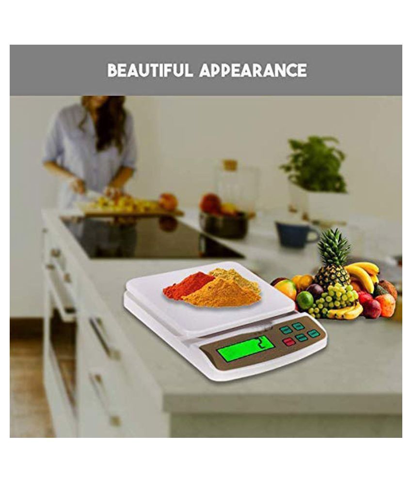 Earmark Digital Kitchen Weighing Scales SF400A Plastic Weighing