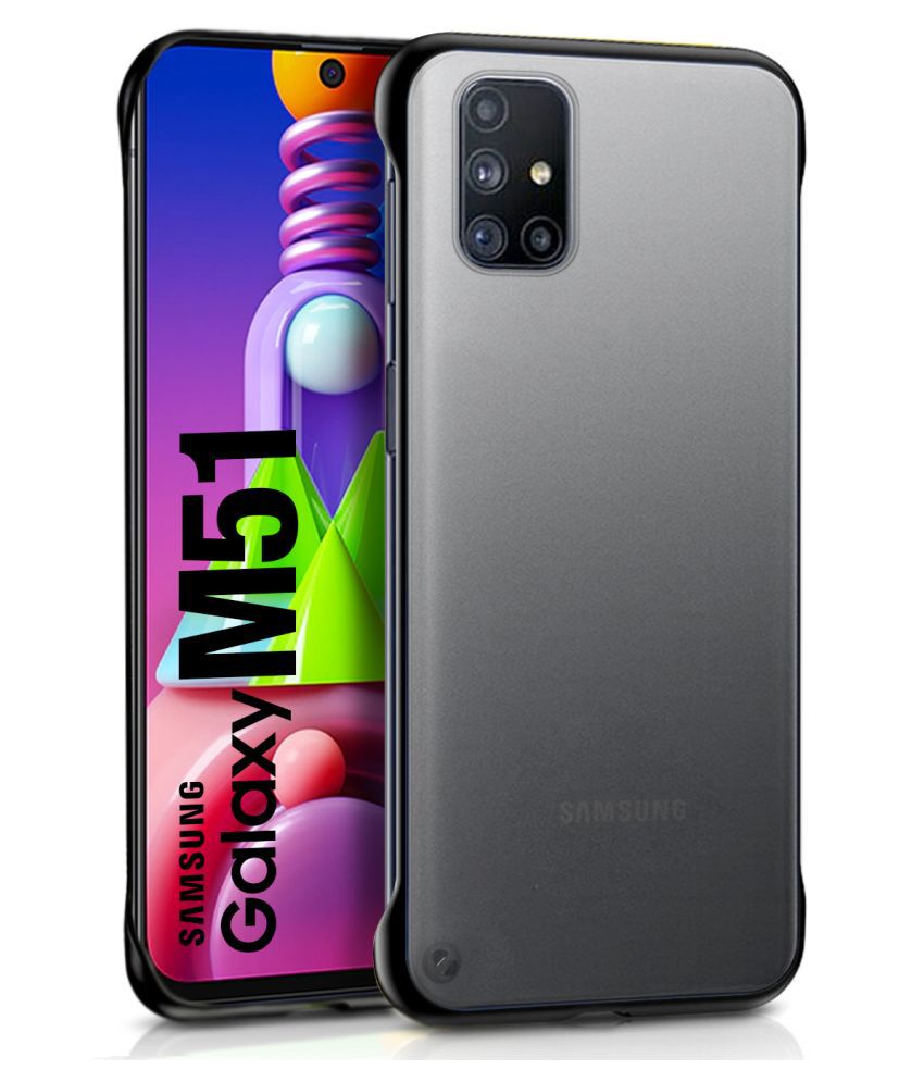 Samsung Galaxy M51 Bumper Cases Wow Imagine - Black