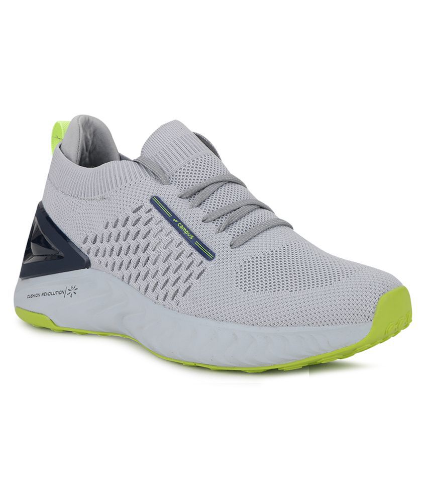     			Campus STREET-RUN Grey Men's Sports Running Shoes