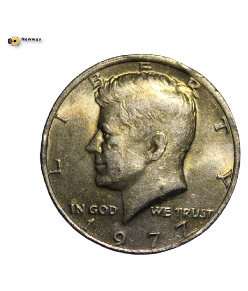     			Half Dollar 1977 - "Kennedy Half Dollar" Liberty United States of America Rare Coin 100% Original Product