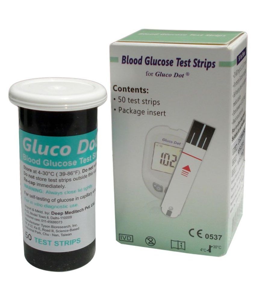     			Gluco Dot Gluco Dot Strips 100(50X2)