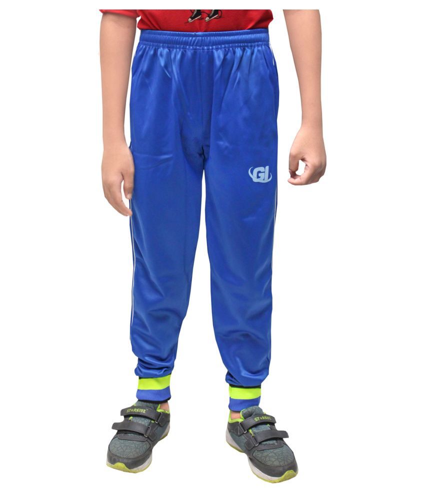     			Goodluck Nylon Rib  Boys Regular Fit Trackpants