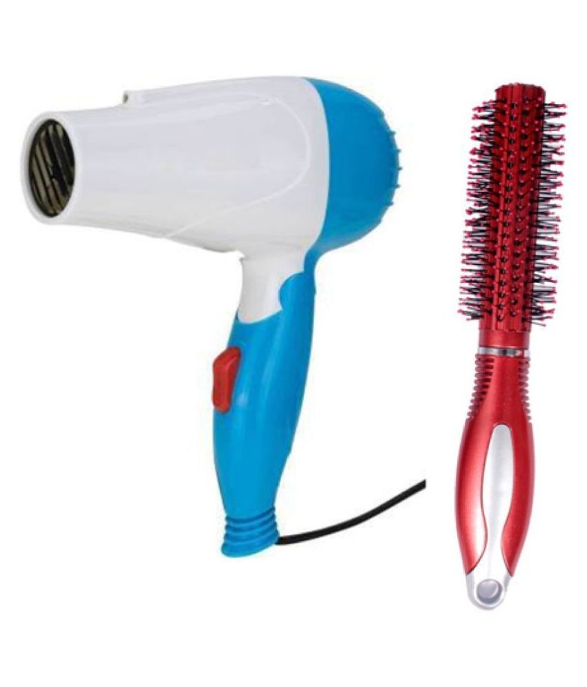     			New Nova NV-1290 Dryer Hair Dryer ( Blue - Brown Comb )