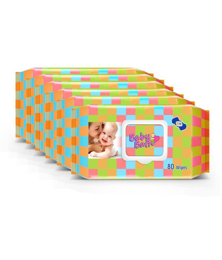     			OM Baby Wipes Pack of 6