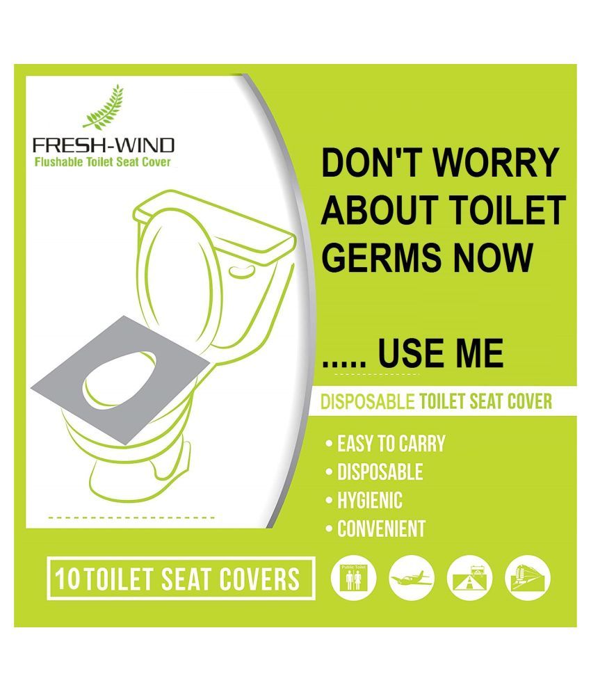 Freshwind Flushable & Disposable Paper Toilet Seat Covers to Avoid