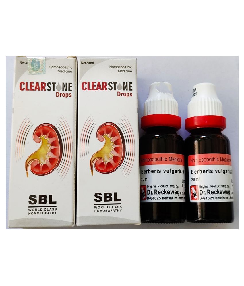 Sbl Reckeweg 2 Clearstone 2 Berberis Vulgaris Q Liquid 100 Ml Pack Of 4 Buy Sbl Reckeweg 2 Clearstone 2 Berberis Vulgaris Q Liquid 100 Ml Pack Of 4 At Best Prices In India Snapdeal