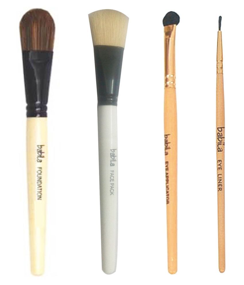 Babila Foundation Brush,Face Contour Brush 4 Pcs 200 g ...