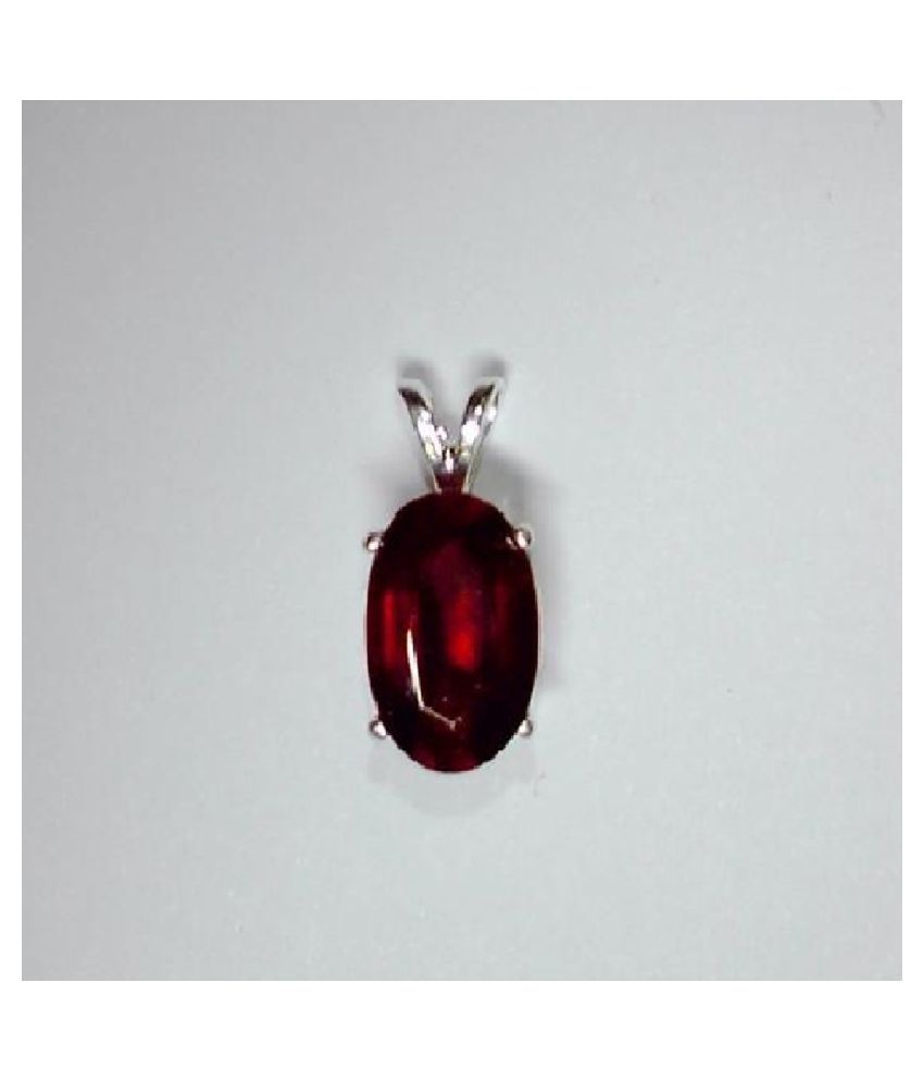 7 Ratti Hessonite (Gomed) Pendant with 
