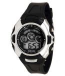 Cosmic - Black PU Digital Men's Watch