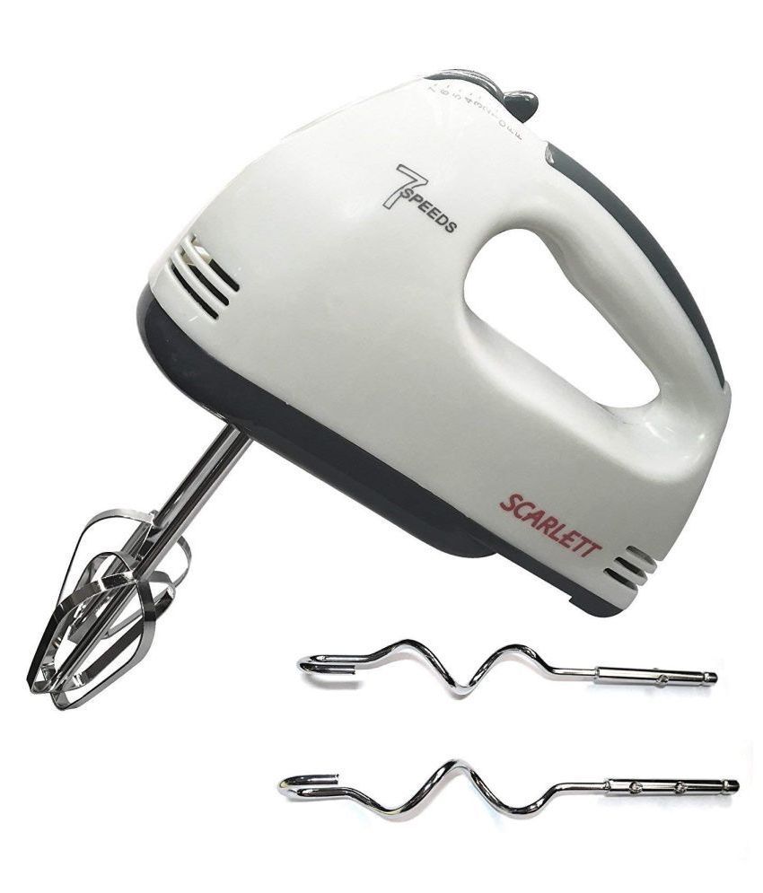 Hand Mixer Easy Mix300W with 7 Speed Control & Detachable Stainless