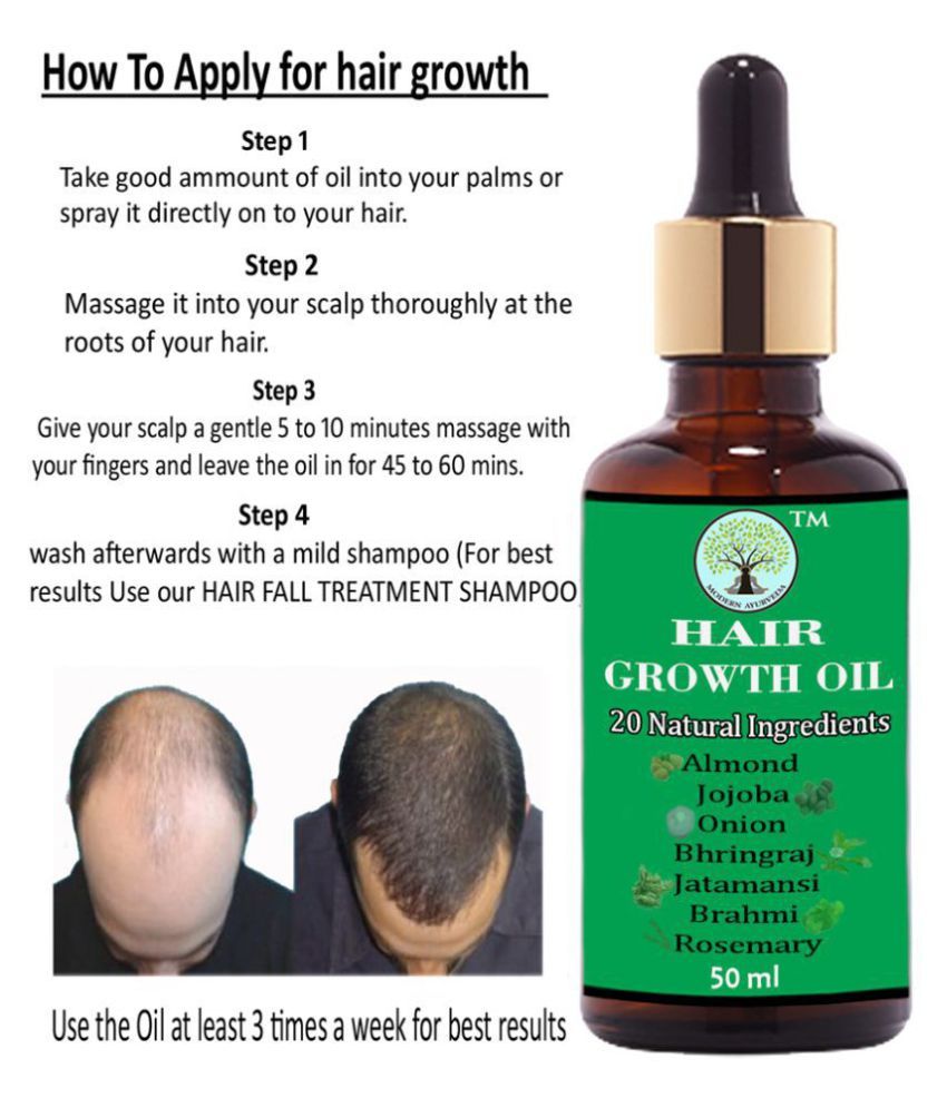 MODERN AYURVEDA Ayurvedic Hair Fall Treatment Oil Hair Growth Oil