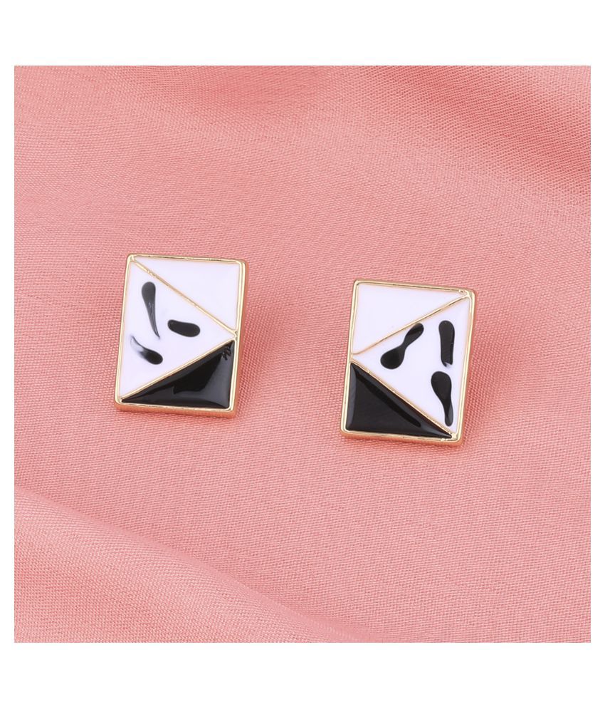     			SILVER SHINE  Stylish Party Wear Different Designe Studs Earring For Women Girl