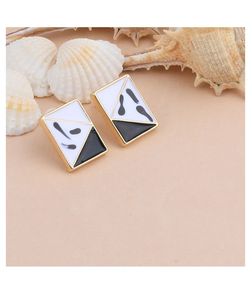     			SILVER SHINE  Stylish Party Wear Different Designe Studs Earring For Women Girl