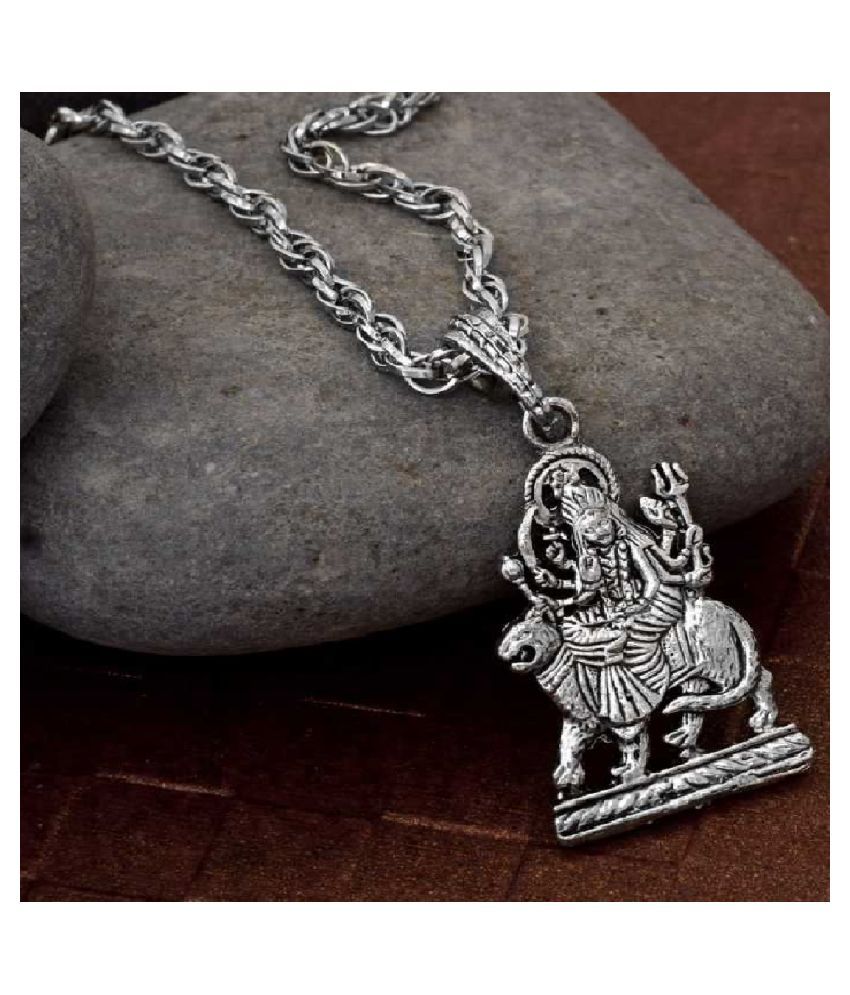 Kundli Gems - Sterling Silver Maa Durga 