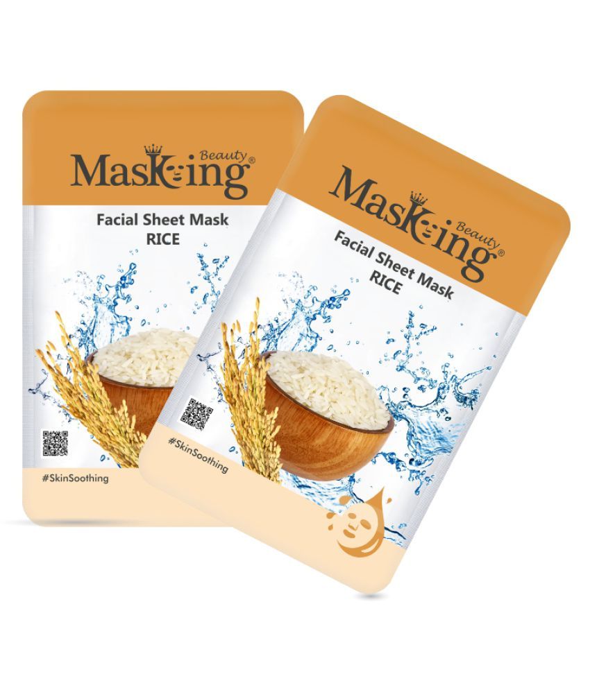 Masking Face Sheet Mask Masks 20 ml Pack of 2 Buy Masking Face Sheet