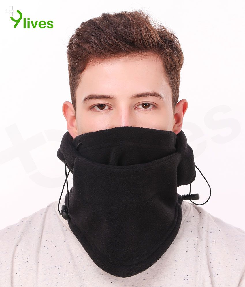 Buy 9Lives Blue Winter Fleece Thermal Balaclava Face Mask - Pack of 2 ...