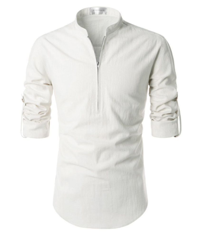 Edinwolf 100 Percent Cotton White Shirt - Buy Edinwolf 100 Percent ...