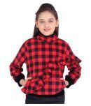 Cutecumber Single Girls Fleece Sweatshirt ( Red )