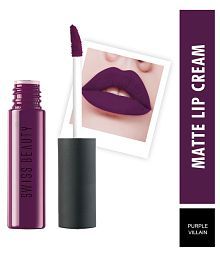 Swiss Beauty - Purple Matte Lipstick