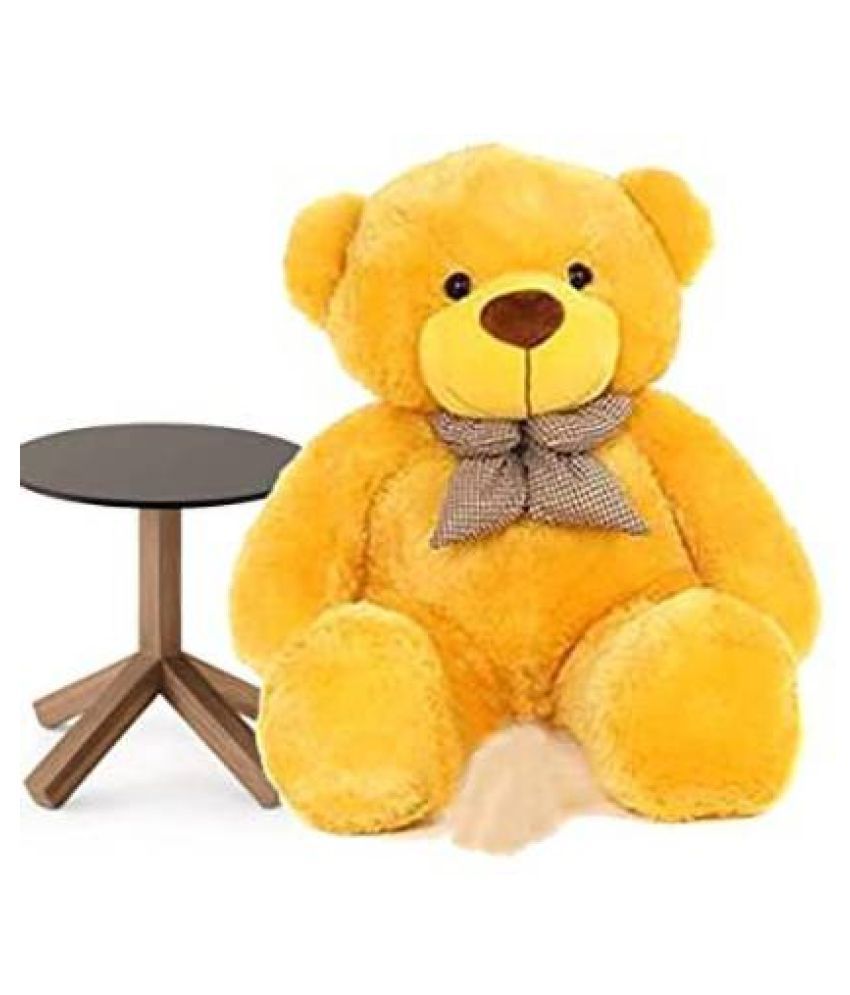 soft teddy bear 3 feet