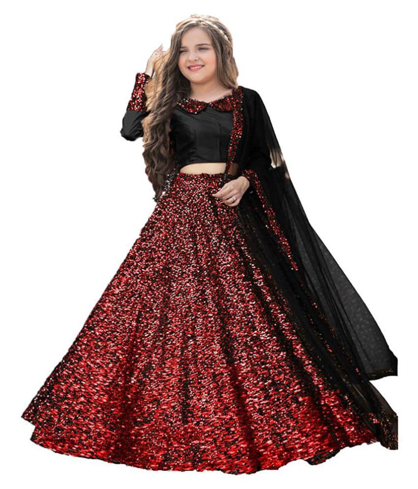sequence work lehenga choli