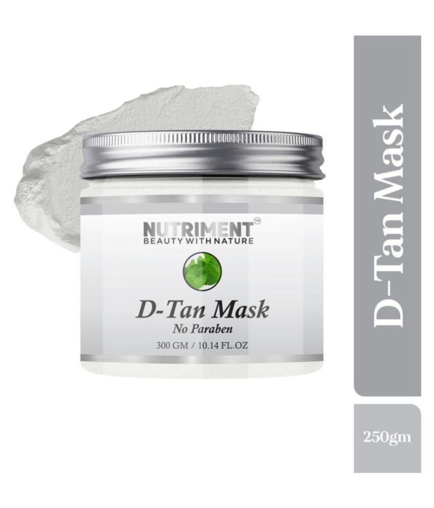Nutriment D-Tan Mask For Tan Removal, Glow the Skin Tone Face Mask 300 gm