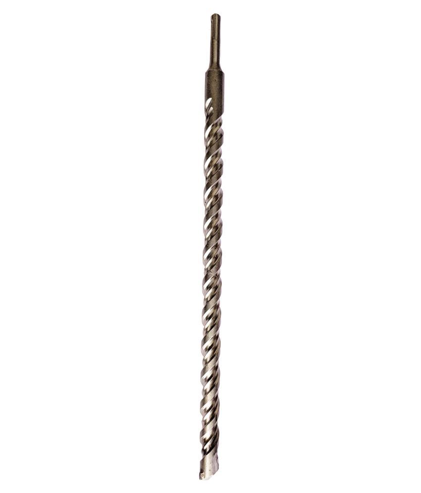    			Steel (12 x 450mm) Cross Tip Plus Hammer Drill Bit (Silver)