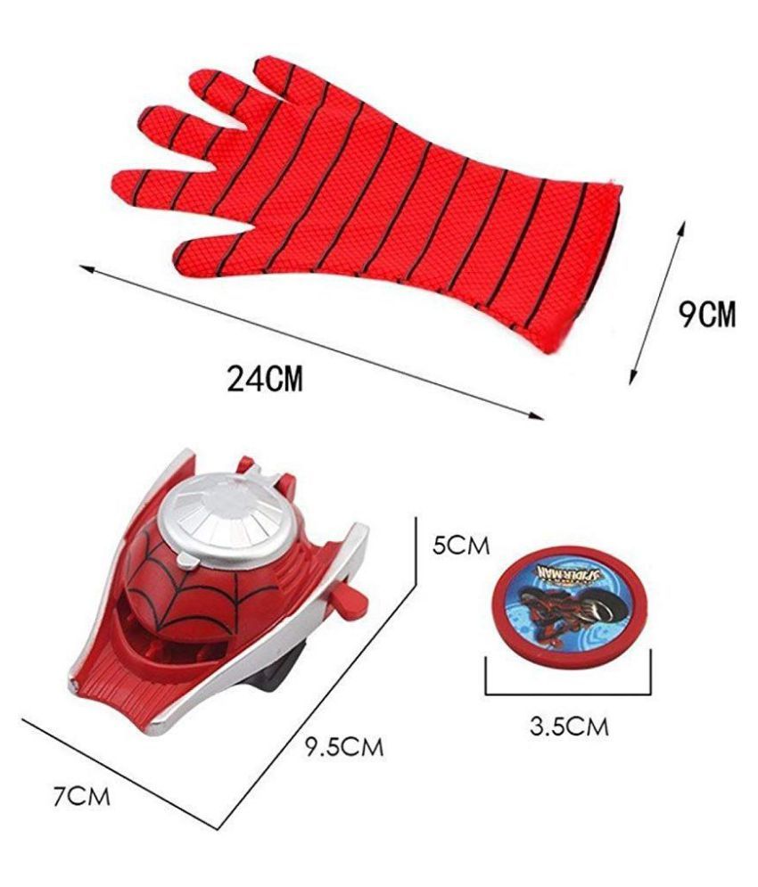 jiada superhero gloves with disc launcher