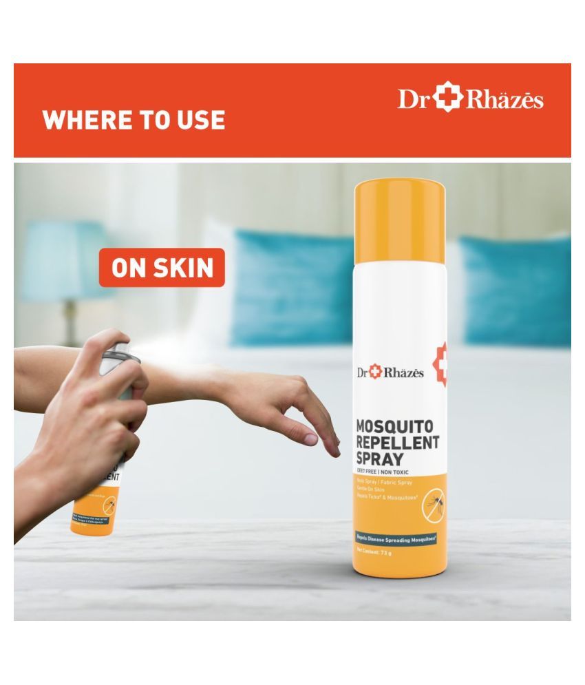 Dr Rhazes Mosquito Repellent Spray Mosquito Repellent Spray 219 g Pack