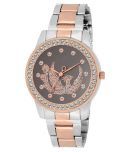 Cosmic Metal Round Womens Watch