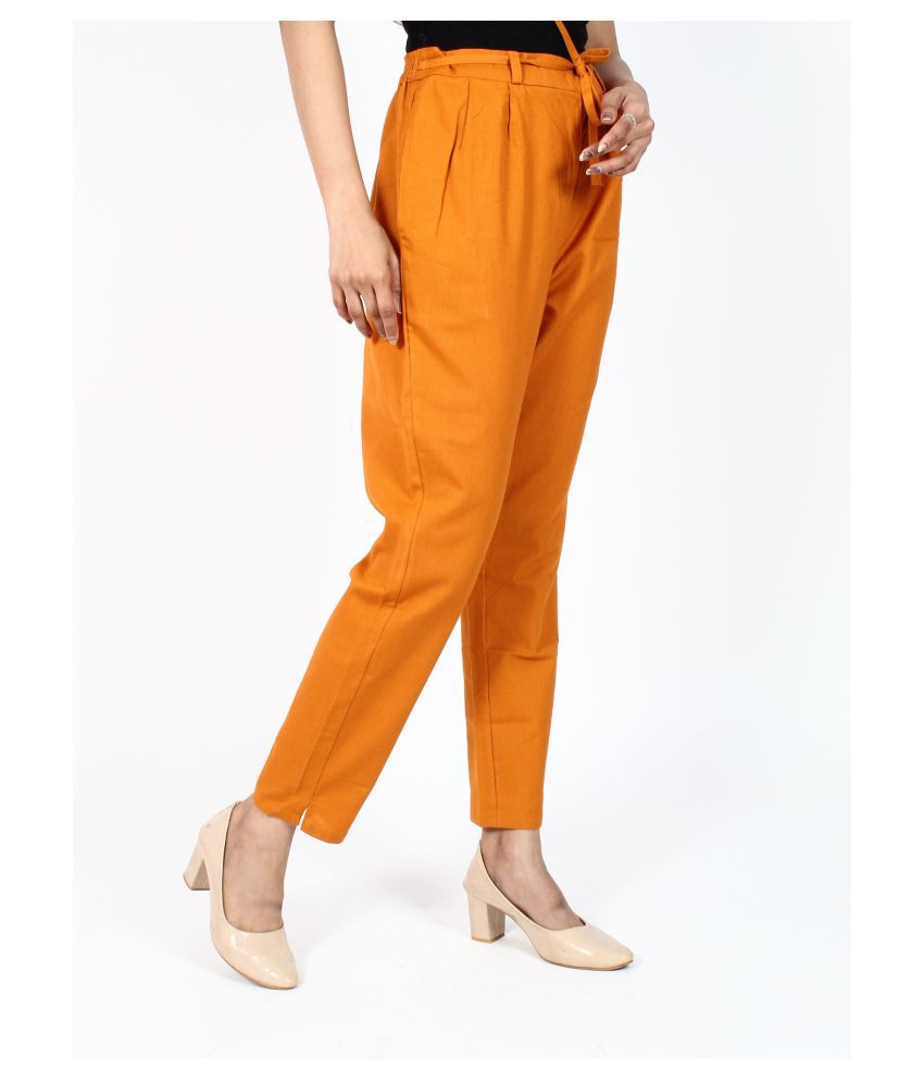 Buy SARTHE Khadi Cigarette Pants Online at Best Prices in India - Snapdeal