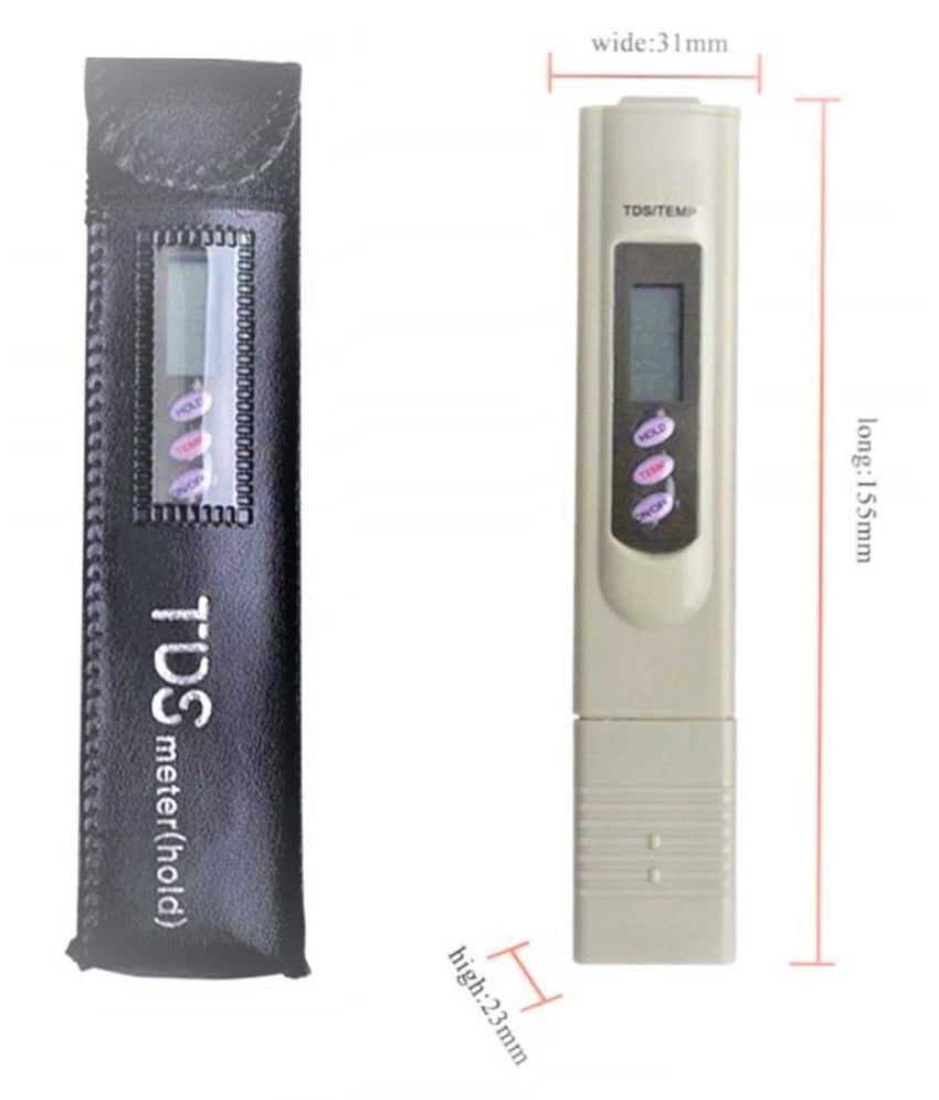 Digital Multi TDS Meter Electrolyzer Iron Bars Water Quality Temperature Tester Pen Water