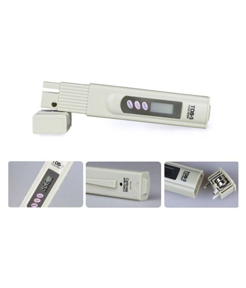 Digital Multi TDS Meter Electrolyzer Iron Bars Water Quality Temperature Tester Pen Water