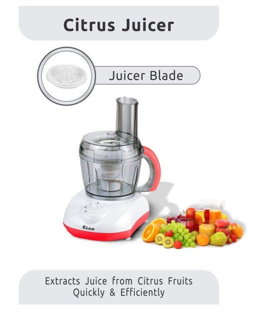 Rico FFKP603 400 Watt Food Processor Price in India Buy Rico FF