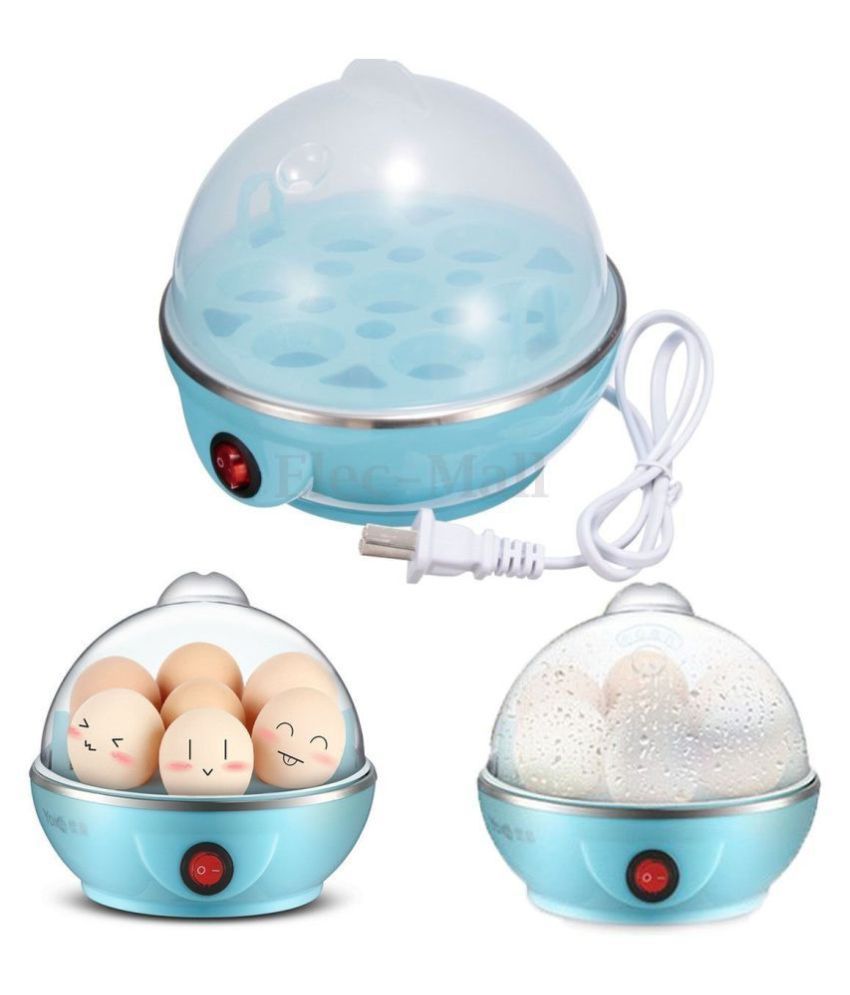 Egg Boiler Electric Automatic Off 7 Egg Poacher for Steaming, Cooking