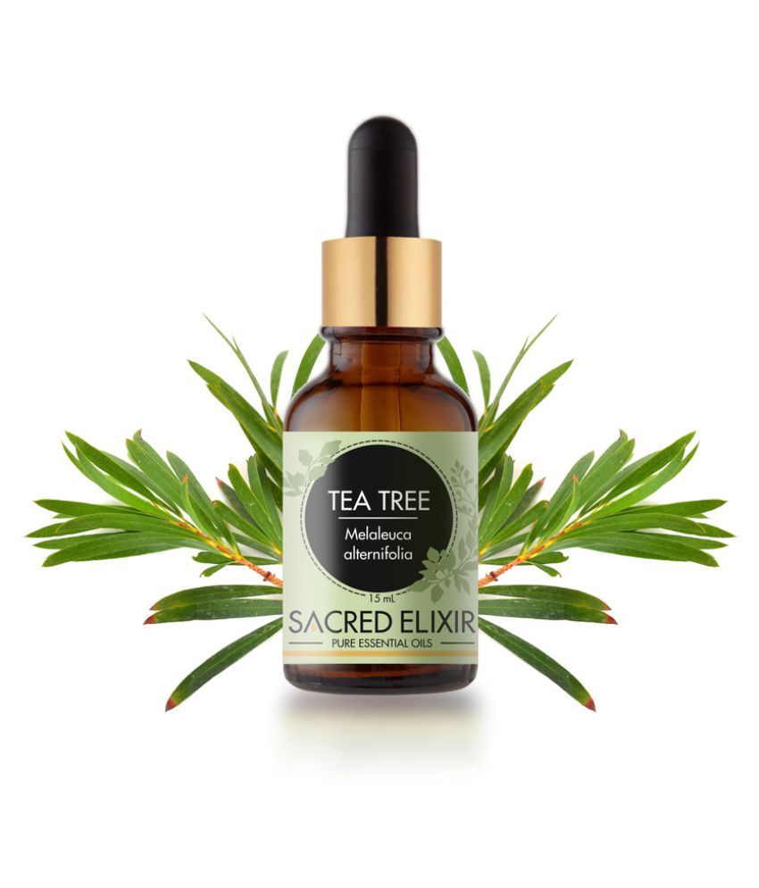 Sacred Elixir 100 Pure And Natural Tea Tree Essential Oil 15 Ml Buy Sacred Elixir 100 Pure And Natural Tea Tree Essential Oil 15 Ml At Best Prices In India Snapdeal