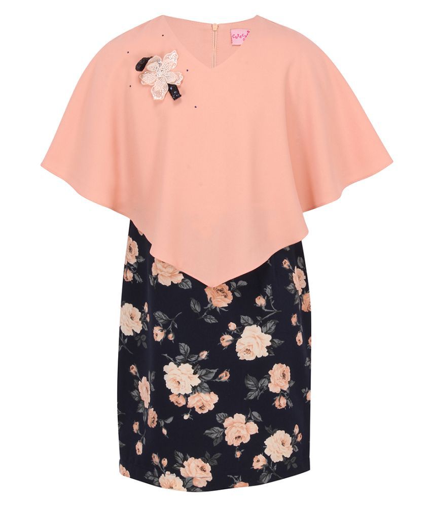     			Smart Casual Floral Printed Dress