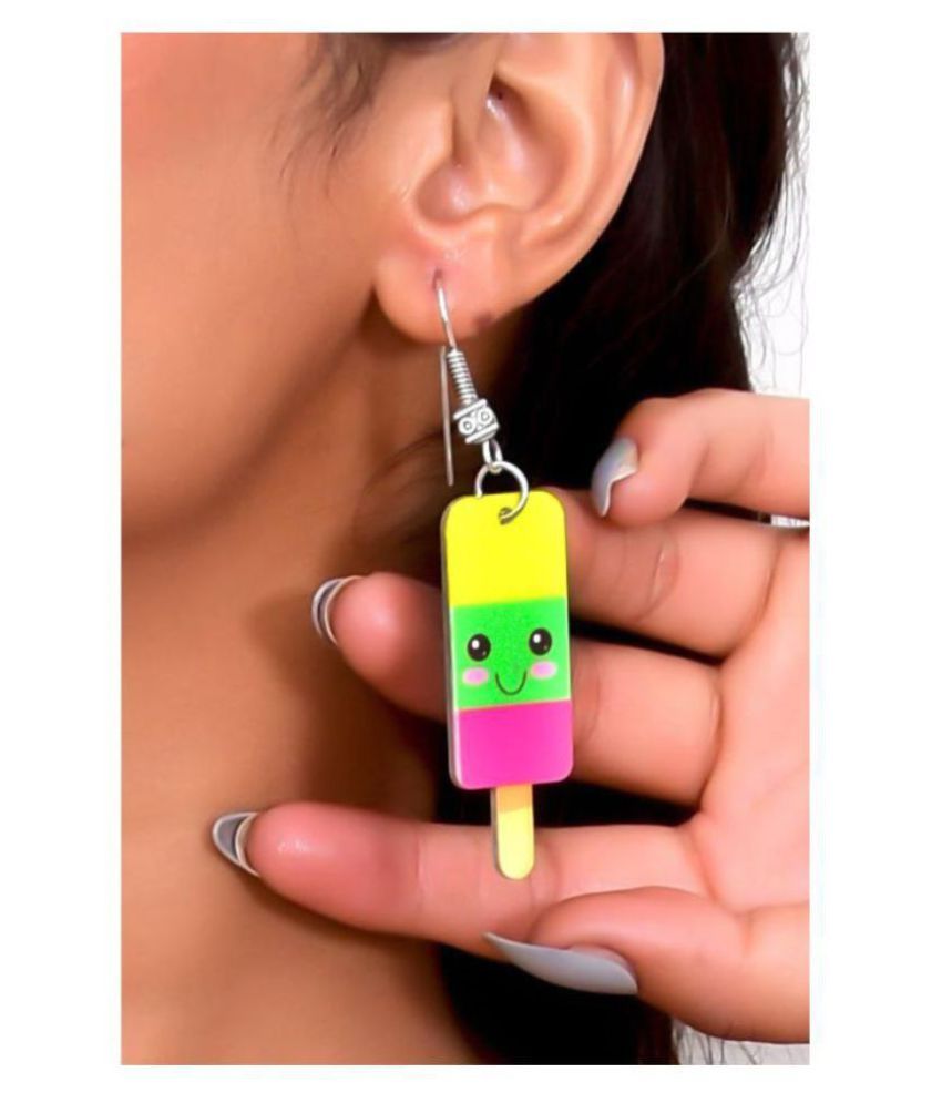 IceCream Popsicle Dangling Earrings Buy IceCream Popsicle Dangling