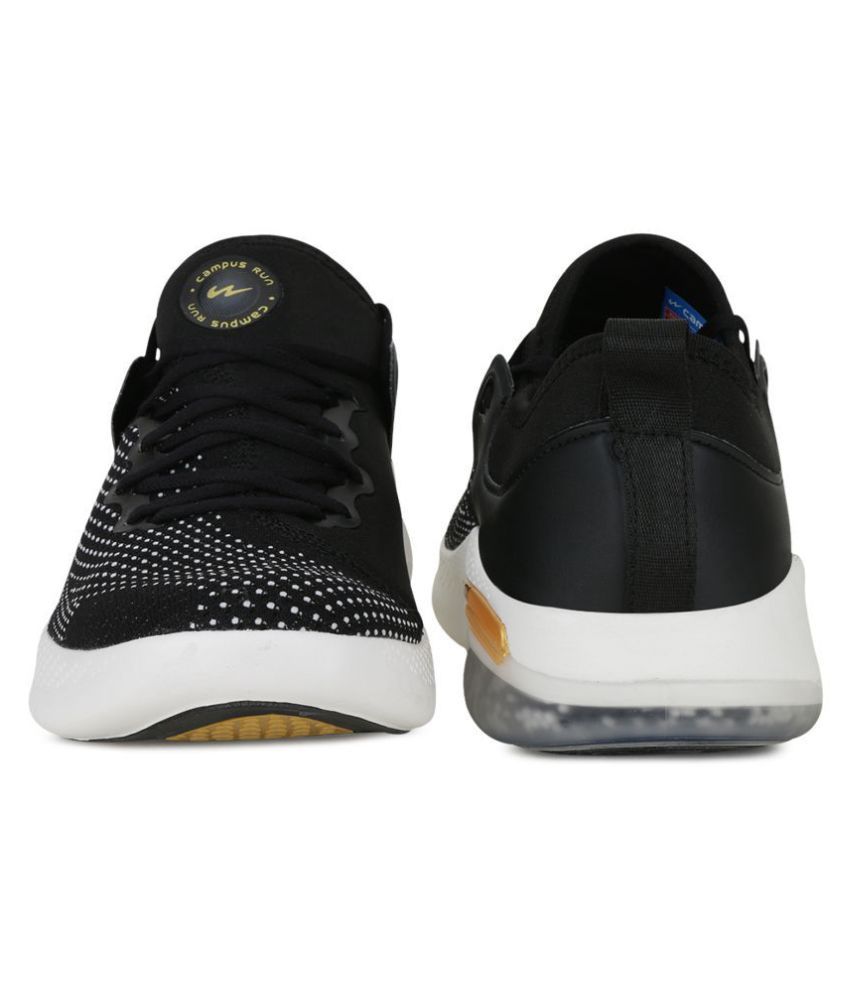Buy Campus BETA Black Running Shoes 