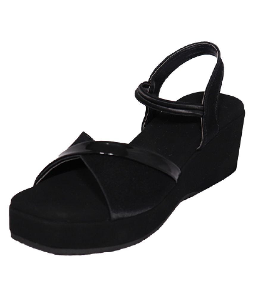 RAGE GAZE Black Floater Sandals Price in India- Buy RAGE GAZE Black Floater Sandals Online at 